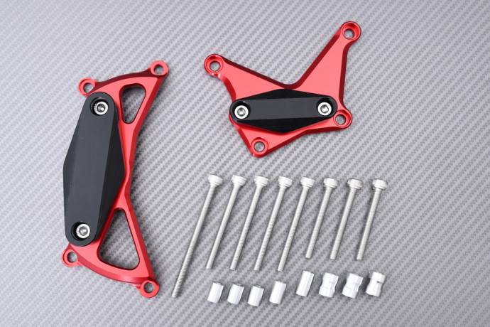 Cache crash moteur rouge pour Suzuki Katana 1000 WDG0 2019-2025