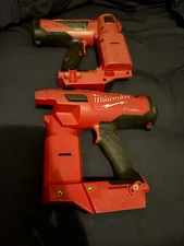 Used OEM Part Housing Milwaukee 2744-20 Nailer Shell Replacement W/ Screws AS IS