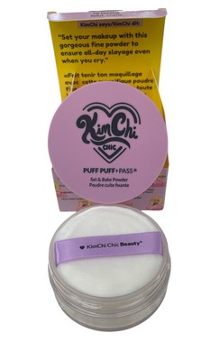 Kimchi Chic Beauty Puff Puff Pass Set & Banana Bake Powder NEW