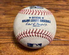 Framber Valdez Astros Game Ready NO HITTER Baseball 8/1/2023 v Guardians Un Used