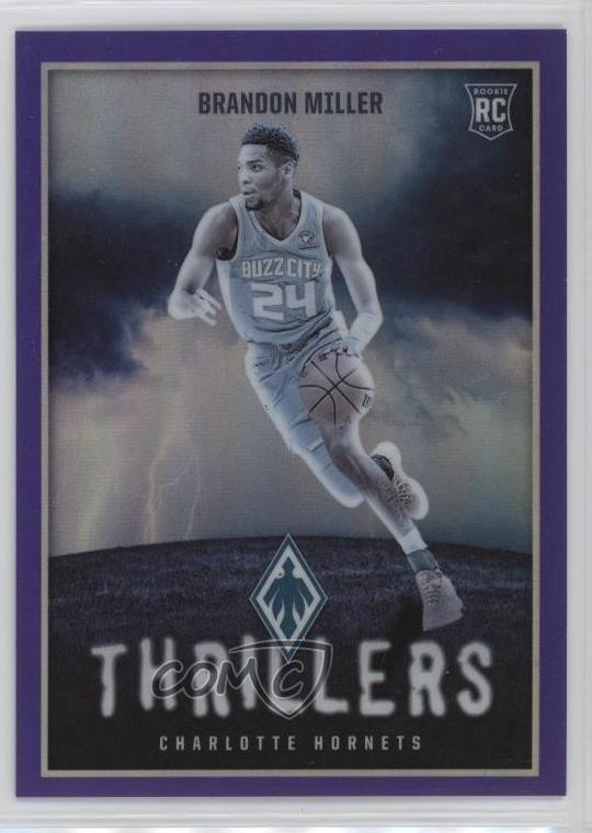 2023-24 Panini Phoenix Thrillers Purple /75 Brandon Miller #8 4g8