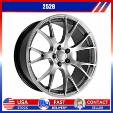 Single Wheel Dg15 20 Rim Fits Hellcat Style 5x115 20x9 Gloss Hyper Black - 2528