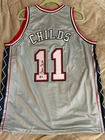 Chris Childs Signed New Jersey Nets #11 Basketball Jersey BAS Witness Auth