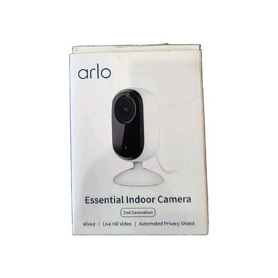 Arlo Essential Indoor Camera HD (2nd Gen) Wired Security Camera