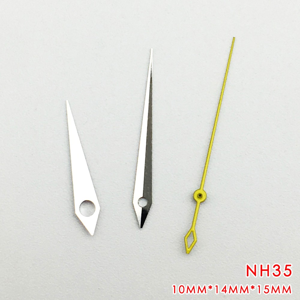 Fit Mechanical Second Nh35a/Nh36a/4r For Modified Watch Hand Movement 15mm Hands - vintagewatches.pk