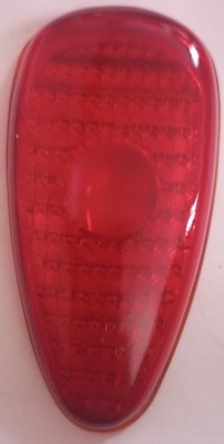 Vintage Original OEM K-D Triflex Polite A #274 Glass Teardrop Taillight Lens