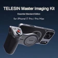 TELESIN Master Grip Kit for iPhone 17 Pro Max Magnetic Phone Camera Grip 3200mAh