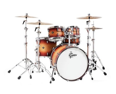 Gretsch Renown 5-pc Drum Set (22/10/12/16/14 Snare) - Satin Tobacco Burst