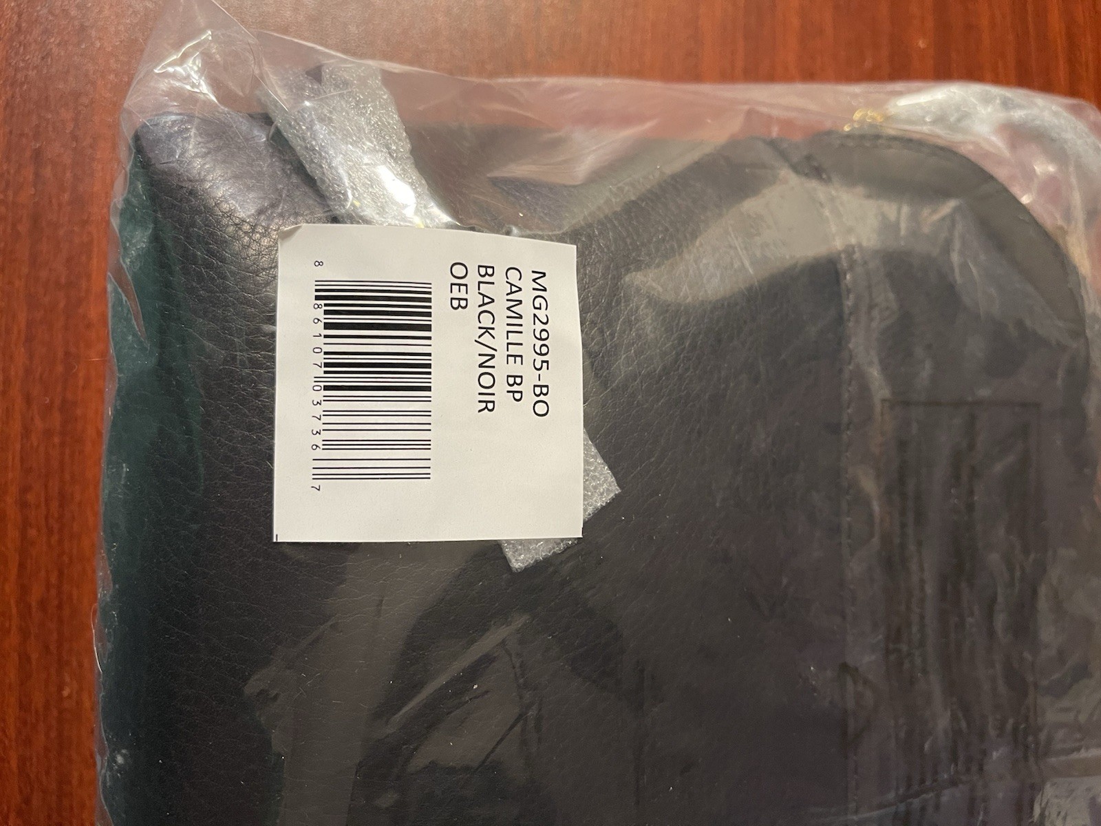Margot New York Camille Backpack Bag Black 100% Leather