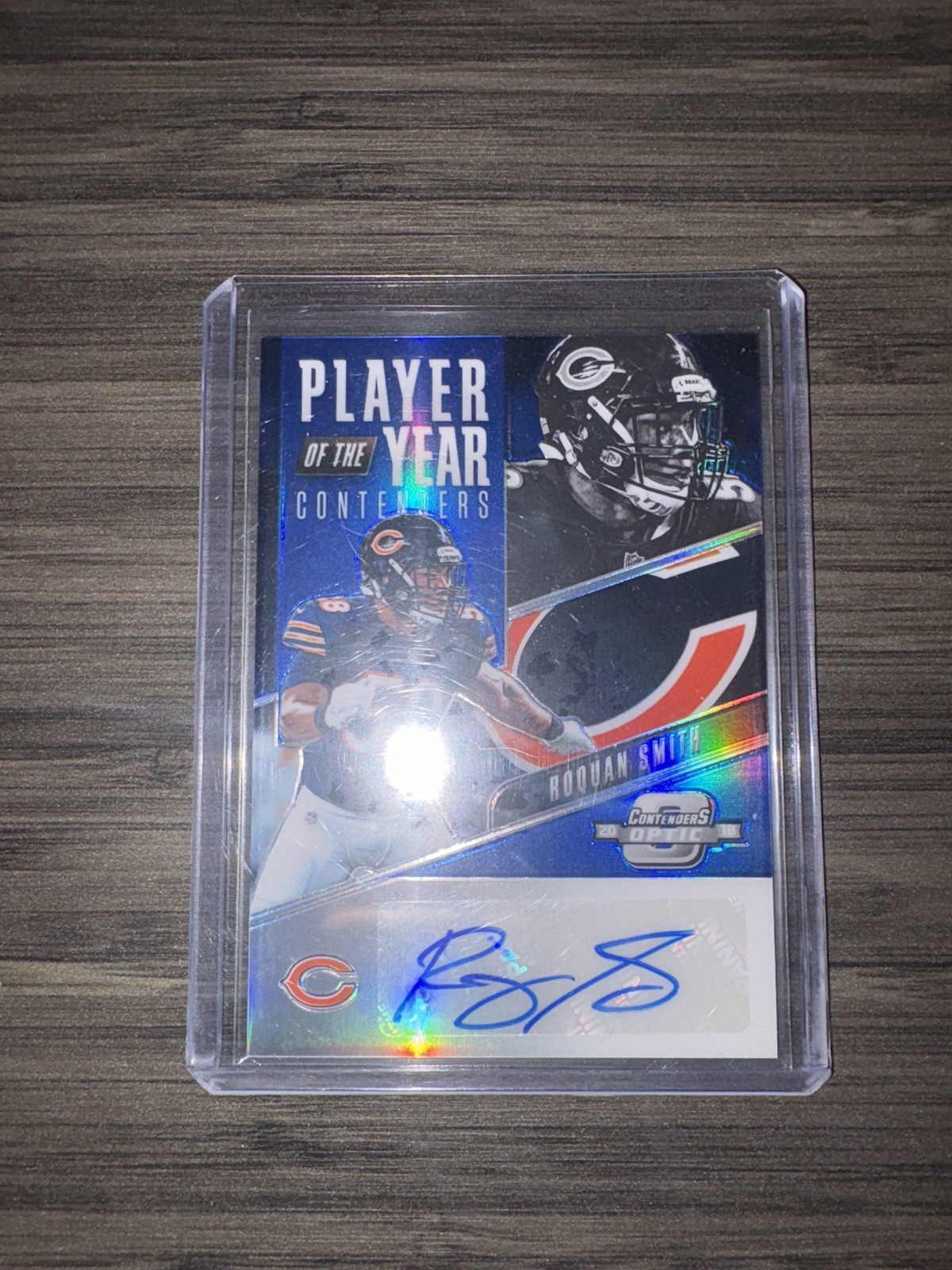 Roquan Smith Panini Contenders Optic Player of the Year Contenders Autographs #PYRS Base