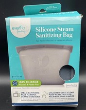 Evenflo Feeding Silicone Steam Sanitizing Bag   Reusable  Eco-Friendly