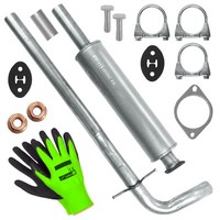 Mitteltopf Auspuff FüR Volvo S60 1 I Limousine 2.0 T 2.3 T5 2.4 D 2.4 T (00-10)