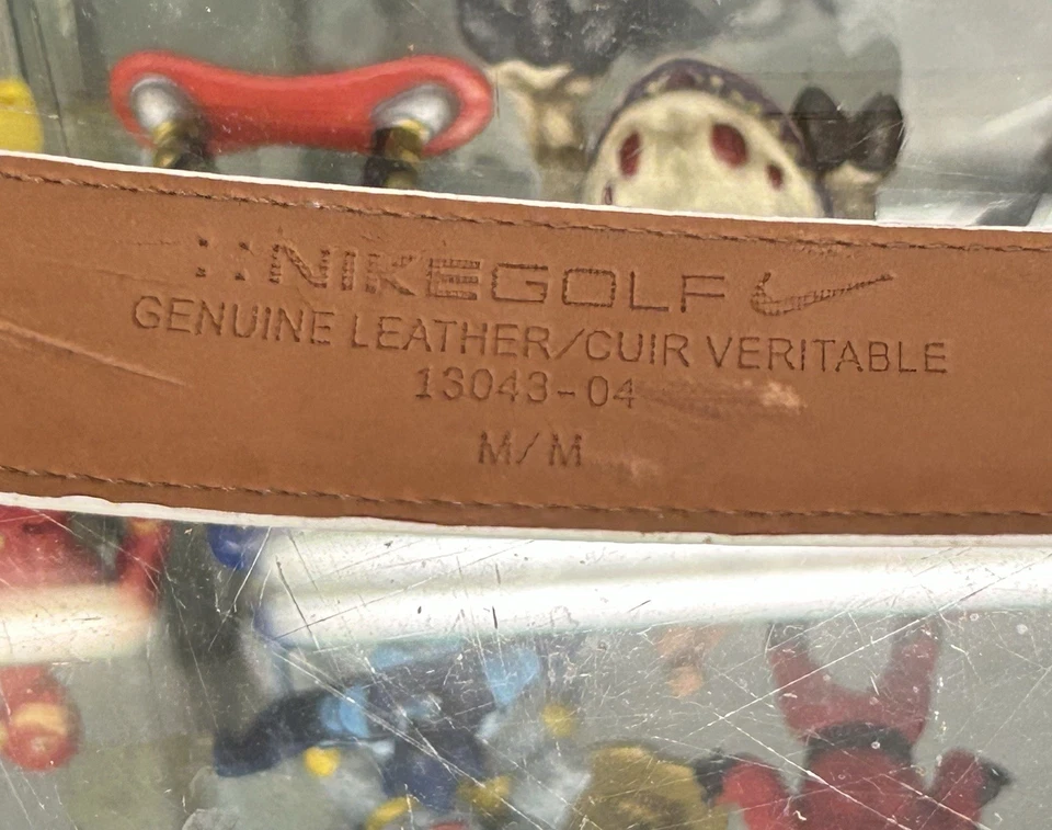 Cinturón de golf Nike de cuero talla m 28-34 Foto 4 de 4