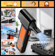 High-Power 250000RPM Electric Air Duster for Keyboard Electronics - Dust Cru