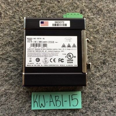 Red Lion N-Tron 105TX-SL 5-Port Unmanaged Industrial Ethernet Switch IEEE 802.3