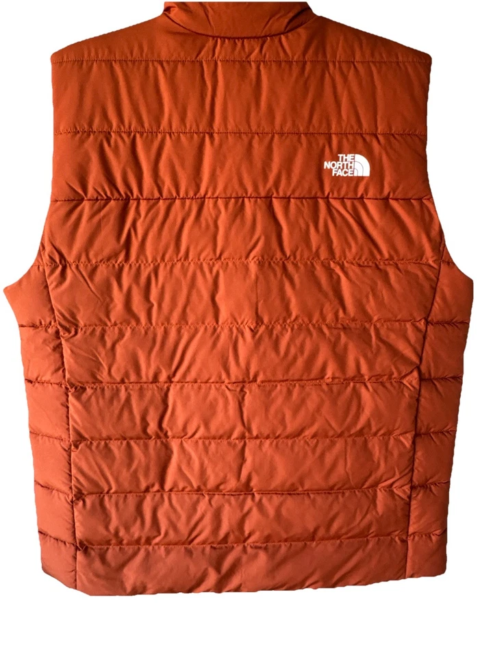 North Face Mens Aconcagua 3 Vest LG Insulated Puffer Vest Rust Copper - NWT $160 - Image 3 of 4