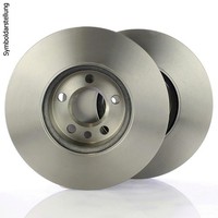 Bremsscheiben Satz Ø290Mm Bremsen Hinten Passend FüR Peugeot 406 1.8 16V 2.0 Hdi