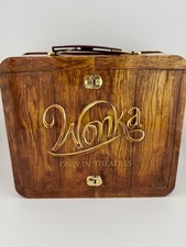 Rare Willy Wonka Movie Theater Exclusive Promo Lunchbox Popcorn Tin