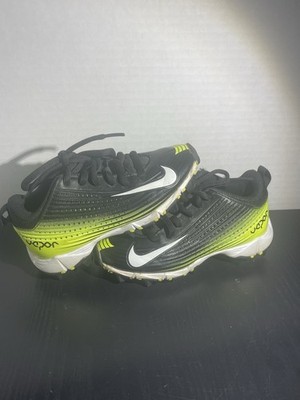 Nike Vapor Keystone 2 Low Fastflex Baseball Cleats Child 10c Yellow,Black,White