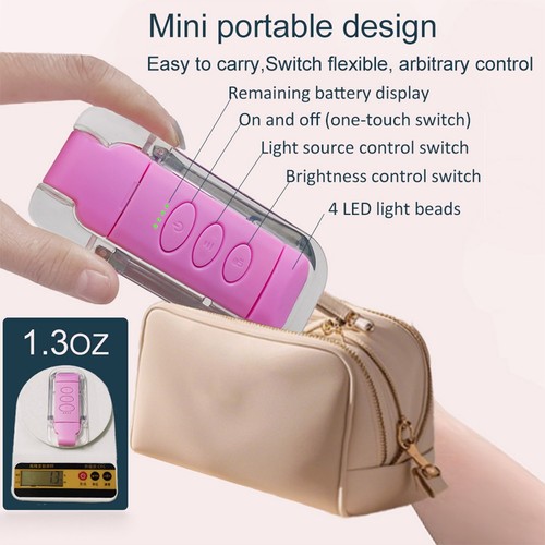USB Akumulator LED Book Light do dekoracyjnej ochrony oczu Nocna regulacja - Zdjęcie 5 z 11