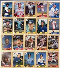 💎Lot-20 TOPPS⚾️Baseball Card 1980s To 1990s Mix Players & Teams FRMT!