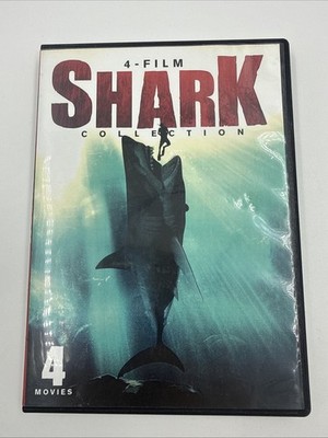 4-Film SHARK Collection  (DVD, Widescreen)  SEE LIST BELOW FOR THE FILMS Tested
