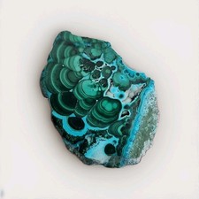 Natural Polished Chrysocolla With Malachite Small Slab - 60 Grams - USA