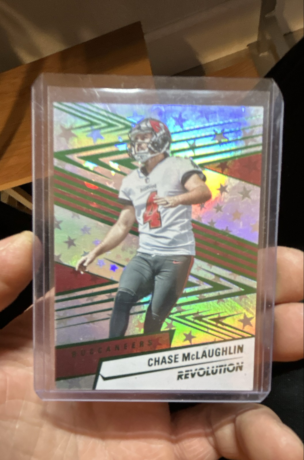 2025 Panini Revolution - Chase McLaughlin #159 Green Astro /699