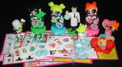 The Powerpuff Girls (2017) Komplettsatz  mit allen BPZ SE318 bis SE325