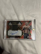 2023 Panini Select UFC Patch Auto Prizm Sean Strickland # /49 Event worn!