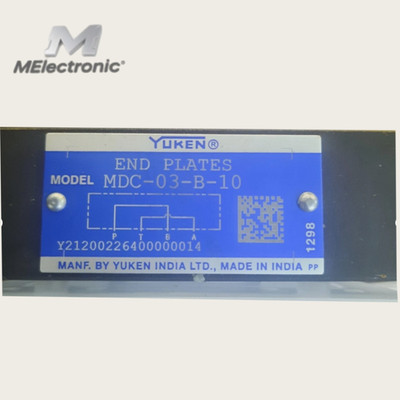 MDC-03-B-10 1Pcs New YUKEN End Plates   Expedited Shipping Available