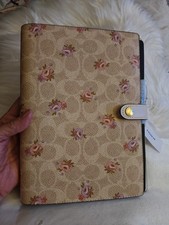 Coach Floral Notebook