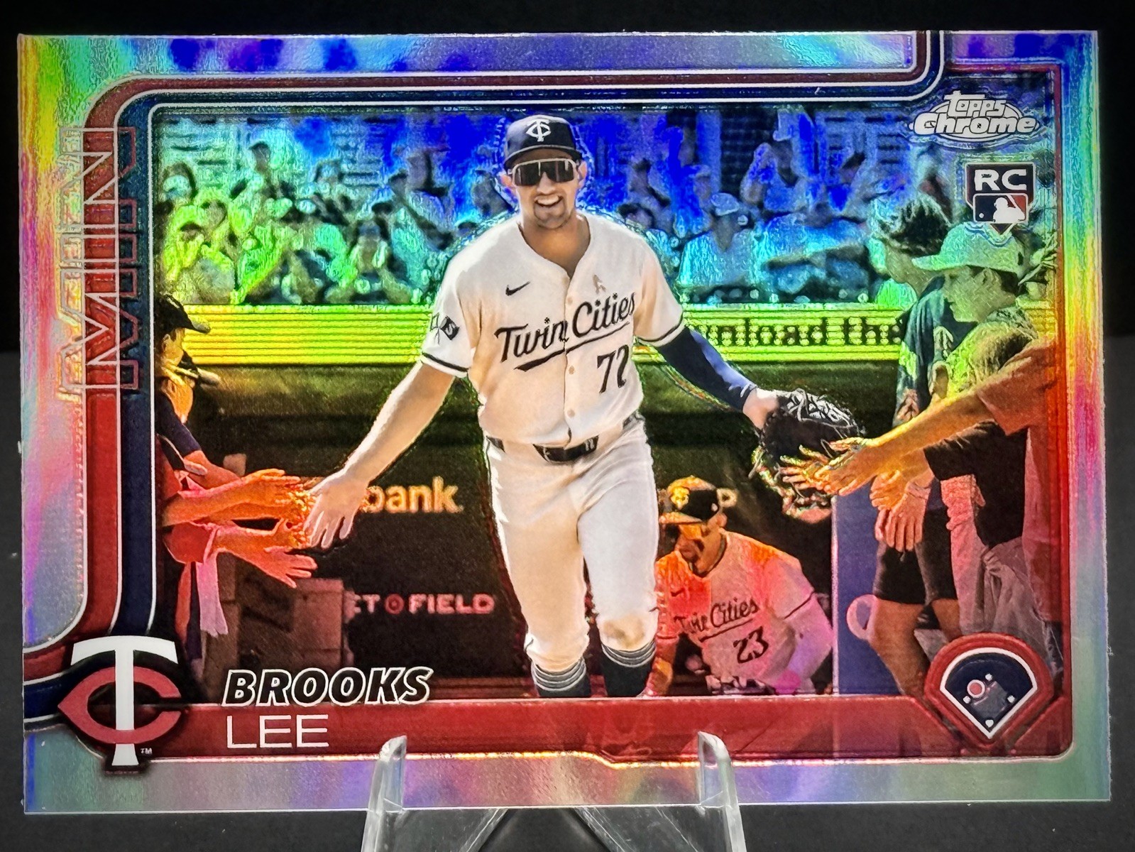 2025 Topps Chrome - Brooks Lee #234 - Rookie Image Variation (RC) - Twins