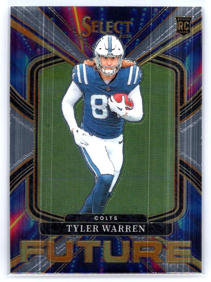 2025 Panini Select #9 Tyler Warren Select Future