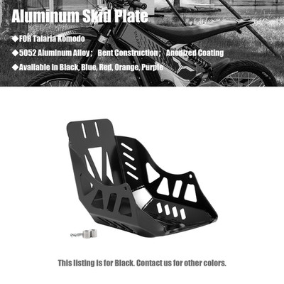 Motorschutzblech Skid Plate für Talaria Komodo 5052 Aluminiumblech L1e MX L3e