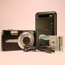 Fujifilm Digital Camera FinePix F480 8.2MP Black Tested Full Set *Read*