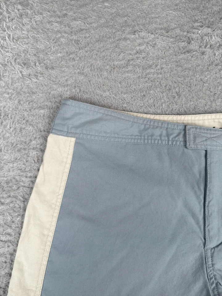 The North Face Shrots Mujer 10 Azul Blanco Mezcla de Algodón Serie A5 Senderismo Gimnasio 32x5 Foto 4 de 4