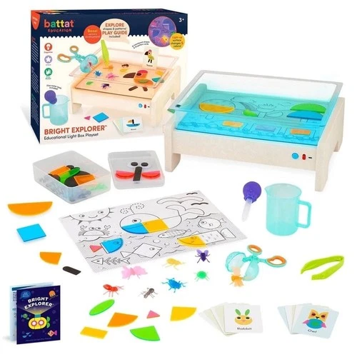 Battat Education Tracing Light Box Light Table for Kids – Sensory Lights