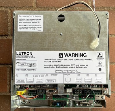 Lutron HomeWorks Interactive Processor HWI-PM-D48-120