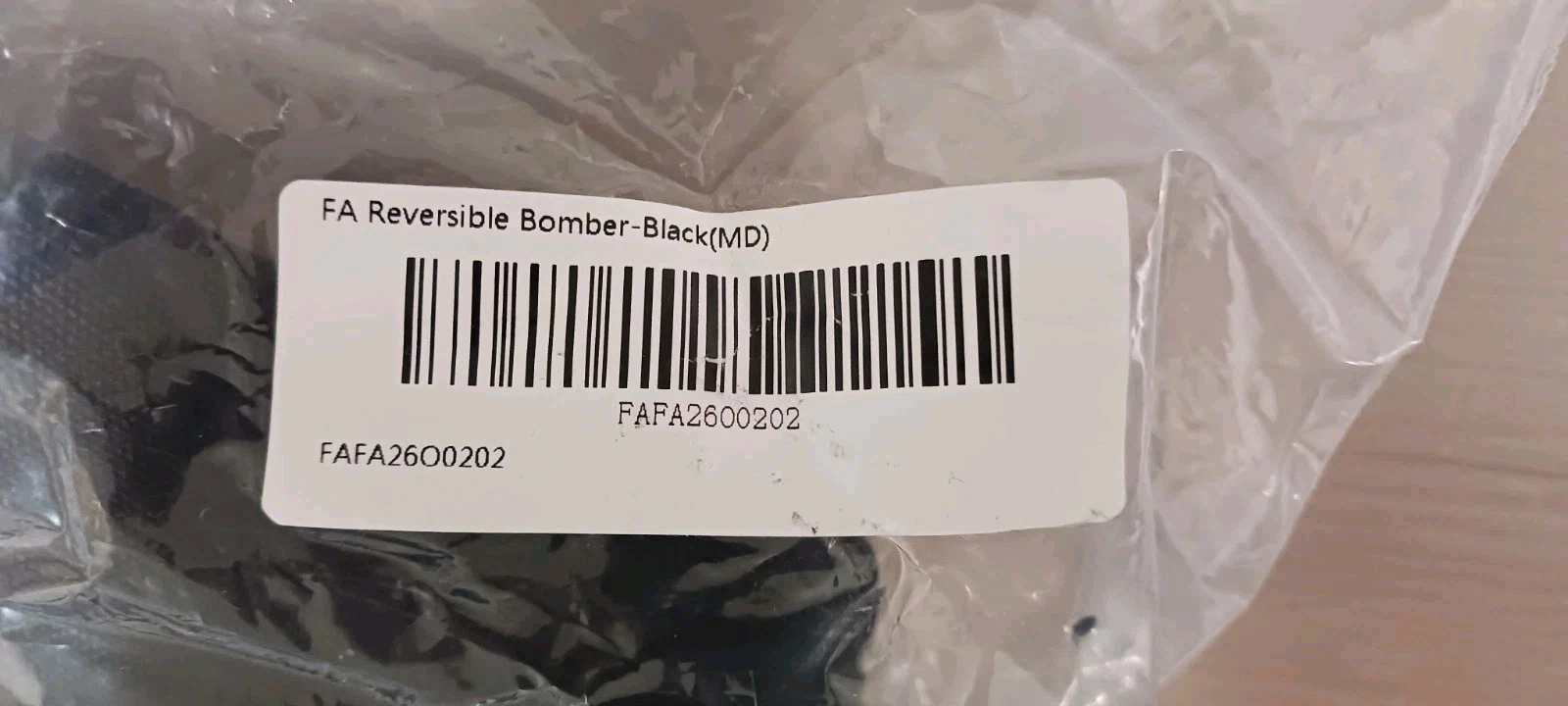 FA F*CKING AWESOME NEW WITH TAGS REVERSIBLE BOMBER-BLACK MEDIUM - product detail image 5