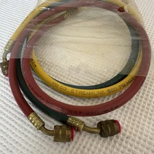 36" Charging Hose Set Air Conditioning Refrigeration Manifold NEW MB Co 500 PSI