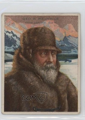 1910 Hassan World's Greatest Explorers T118 George W Melville Admiral Geo 7xr