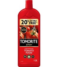 1.2L Levington Tomorite Liquid Concentrate Tomato Feed Food Pot Plants 20% Extra 8.50 per litre