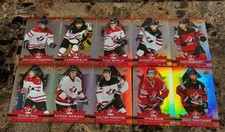 2021 - 2022 - Tim Hortons - Team Canada - ( Lot - 10 ) - Canada set