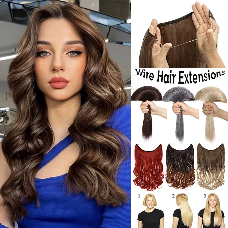 Hair Extensions Clip One Piece | One Piece Hair Extension Blonde - 5 Clips  Hair - Aliexpress