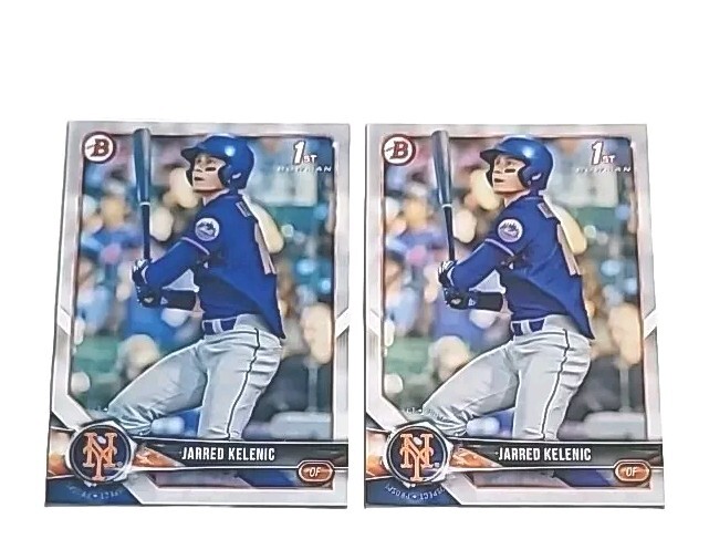 2018 Bowman Draft (×2) Jarred Kelenic RC 1st (BRAVES) !!