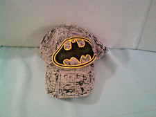 Kids DC Batman Baseball Hat With Adjustable Snap Back Worn Once