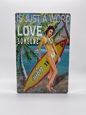 Blechschild Amstel Light 20x30cm Nostalgie Retro Reklame Vintage Deko Beach