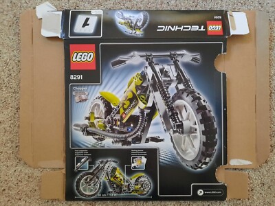 INTROTECH ピストバイク LEGO Dirt Bike 8291 Technique series 2008s Original - BOX ONLY