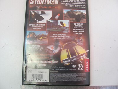 STUNTMAN PLAYSTATION 2 PS2 COMPLETE IN BOX W/ MANUAL